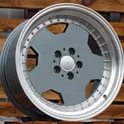 Rim R18x8  5X112  ET  35  66.6  B5852  Graphite+Polished Lip (GRPL)  For MER  (K2)  (Rear+Front Style MONOBLOCK)