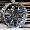 Rim R16x7  4X100  ET  30  60.1  FR762  Gun Metal+Polished Lip (GMPL)  For SMART  (R)  (Front+Rear Style BRABUS )