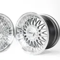 Rim HART HR86 R17X8J 5X120 / 5X112 ET20 CB:72.6 Silver face and Diamond cut lip