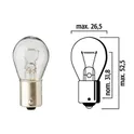 Bulb 12/21 Ba15s 6671 FL Flosser