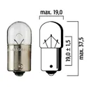 Bulb 24/10 Ba15s 14052 FL Flosser