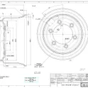 Rim 13x15,5 F6 (155.13.31) 161/205/21,5 ET-15 Pronar silver