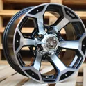 Rim R16x8  5X139.7  ET  0  110.5  BK321  Black Polished (MB)  For 4X4  (Z2)