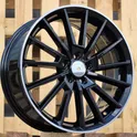 Rim R18x8  5X112  ET  42  57.1  B5969  (IN0374)  Black+Polished Lip (BLPL)  For SKODA  (A)