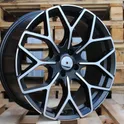 Rim R18x8  4X100  ET  30  60.1  B1449  Black Polished Half Matt (MBHM)  For SMART  (K7)  ( HAXER)