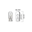 Klaxcar W2.1x9.5d 24V Bulb 86318z
