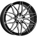 Rim Dotz Suzuka dark Black/polished 9,5x19 5x112 ET44 CB70,1 60° 740 kg OSU9N8BP44