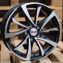 Rim R13x5.5  4X100  ET  35  67.1  BK575  Black Polished (MB)  For RACIN  (L5)