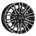 Rim Dezent KE dark Black/polished 6,5x16 5x130 ET66 CB89,1 60° 1150 kg TKEZLBP66E