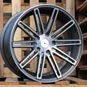 Rim R18x9  5X120  ET  35  72.6  XF158  (A1031)  Grey Polished Matt (MGM)  For RACIN  (K7)  ((Rear+Front) Style Vossen )