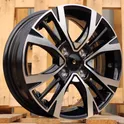 Rim R14x5.5  4X100  ET  40  54.1  Y1127  (L2285)  Black Polished (MB)  For KIA  (P1)