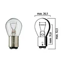 Bulb 12/21/5 Bay15d 5229 FL