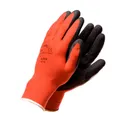 Red Coated Work Gloves Size 11
