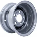 Rim SRW Steel Trailer wheel silver 6x10 5x112 ET0 CB67,1 740 kg 335977