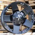 Rim R18x9  12X132/139  ET  M12  110.1  A5187  Black Matt (BM)  For 4X4  (Z1)