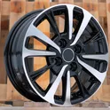 Rim R14x5.5  4X100  ET  40  60.1  B1846  Black Polished (MB)  For TOYOT  (Z1)